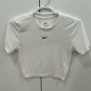 White Nike Tee